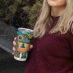 NAIDOC Week 2025 Titans Rugby Tumbler Cup Aboriginal Dot Painting