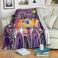 NAIDOC Week 2025 Sea Eagles Rugby Blanket Aboriginal Dot Painting