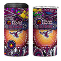 NAIDOC Week 2025 Sea Eagles Rugby 4 in 1 Can Cooler Tumbler Aboriginal Dot Painting