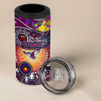 NAIDOC Week 2025 Sea Eagles Rugby 4 in 1 Can Cooler Tumbler Aboriginal Dot Painting