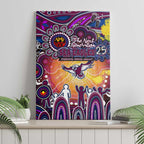 NAIDOC Week 2025 Sea Eagles Rugby Canvas Wall Art Aboriginal Dot Painting