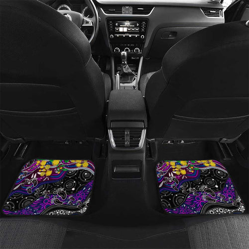 NAIDOC Week 2025 Sea Eagles Rugby Car Mats Aboriginal Dot Painting
