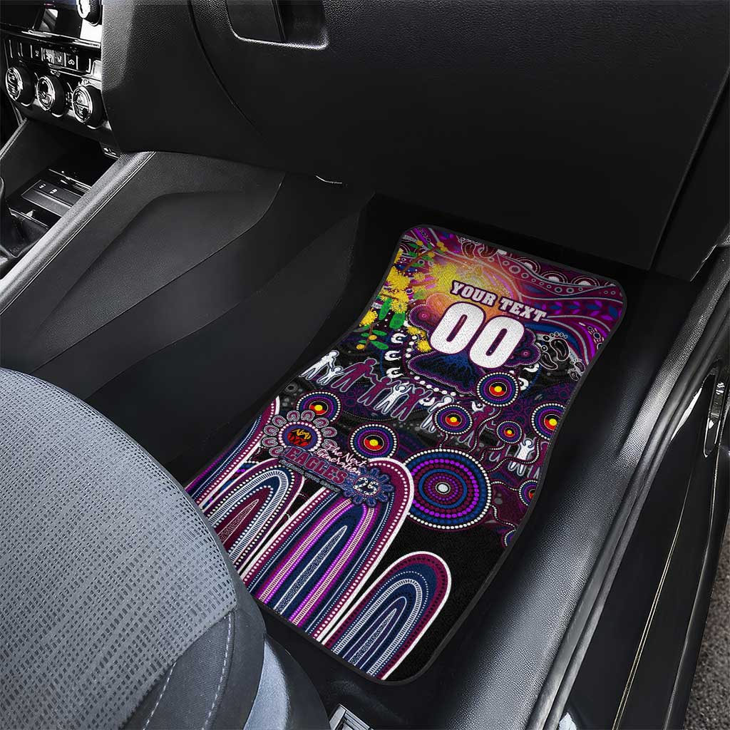 NAIDOC Week 2025 Sea Eagles Rugby Car Mats Aboriginal Dot Painting