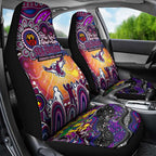 NAIDOC Week 2025 Sea Eagles Rugby Car Seat Cover Aboriginal Dot Painting