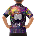 Personalised NAIDOC Week 2025 Sea Eagles Rugby Family Matching Mermaid Dress and Hawaiian Shirt Aboriginal Dot Painting