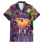 Personalised NAIDOC Week 2025 Sea Eagles Rugby Family Matching Mermaid Dress and Hawaiian Shirt Aboriginal Dot Painting