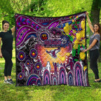NAIDOC Week 2025 Sea Eagles Rugby Quilt Aboriginal Dot Painting