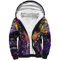 Personalised NAIDOC Week 2025 Sea Eagles Rugby Sherpa Hoodie Aboriginal Dot Painting