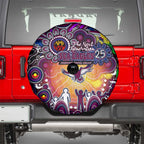 NAIDOC Week 2025 Sea Eagles Rugby Spare Tire Cover Aboriginal Dot Painting