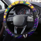 NAIDOC Week 2025 Sea Eagles Rugby Steering Wheel Cover Aboriginal Dot Painting