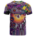 Personalised NAIDOC Week 2025 Sea Eagles Rugby T Shirt Aboriginal Dot Painting