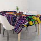 NAIDOC Week 2025 Sea Eagles Rugby Tablecloth Aboriginal Dot Painting