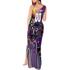 Personalised NAIDOC Week 2025 Sea Eagles Rugby Tank Maxi Dress Aboriginal Dot Painting