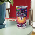 NAIDOC Week 2025 Sea Eagles Rugby Tumbler Cup Aboriginal Dot Painting