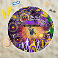 NAIDOC Week 2025 Storm Rugby Beach Blanket Aboriginal Dot Painting