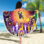 NAIDOC Week 2025 Storm Rugby Beach Blanket Aboriginal Dot Painting