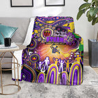 NAIDOC Week 2025 Storm Rugby Blanket Aboriginal Dot Painting