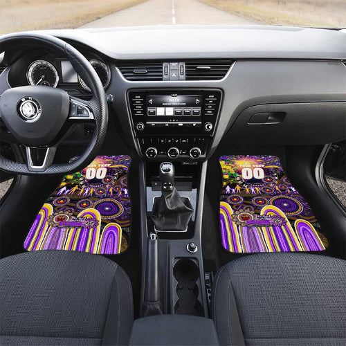 NAIDOC Week 2025 Storm Rugby Car Mats Aboriginal Dot Painting