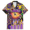 Personalised NAIDOC Week 2025 Storm Rugby Family Matching Mermaid Dress and Hawaiian Shirt Aboriginal Dot Painting