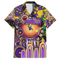 Personalised NAIDOC Week 2025 Storm Rugby Family Matching Summer Maxi Dress and Hawaiian Shirt Aboriginal Dot Painting