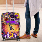 NAIDOC Week 2025 Storm Rugby Luggage Cover Aboriginal Dot Painting