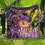 NAIDOC Week 2025 Storm Rugby Quilt Aboriginal Dot Painting