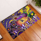 NAIDOC Week 2025 Storm Rugby Rubber Doormat Aboriginal Dot Painting