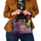 NAIDOC Week 2025 Storm Rugby Shoulder Handbag Aboriginal Dot Painting