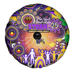 NAIDOC Week 2025 Storm Rugby Spare Tire Cover Aboriginal Dot Painting