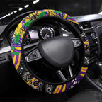 NAIDOC Week 2025 Storm Rugby Steering Wheel Cover Aboriginal Dot Painting