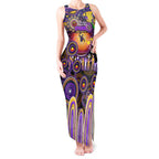 Personalised NAIDOC Week 2025 Storm Rugby Tank Maxi Dress Aboriginal Dot Painting