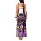 Personalised NAIDOC Week 2025 Storm Rugby Tank Maxi Dress Aboriginal Dot Painting