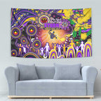 NAIDOC Week 2025 Storm Rugby Tapestry Aboriginal Dot Painting