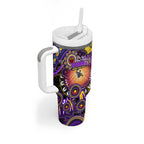 NAIDOC Week 2025 Storm Rugby Tumbler With Handle Aboriginal Dot Painting