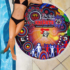 NAIDOC Week 2025 Knights Rugby Beach Blanket Aboriginal Dot Painting