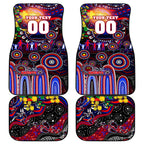 NAIDOC Week 2025 Knights Rugby Car Mats Aboriginal Dot Painting