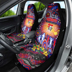 NAIDOC Week 2025 Knights Rugby Car Seat Cover Aboriginal Dot Painting