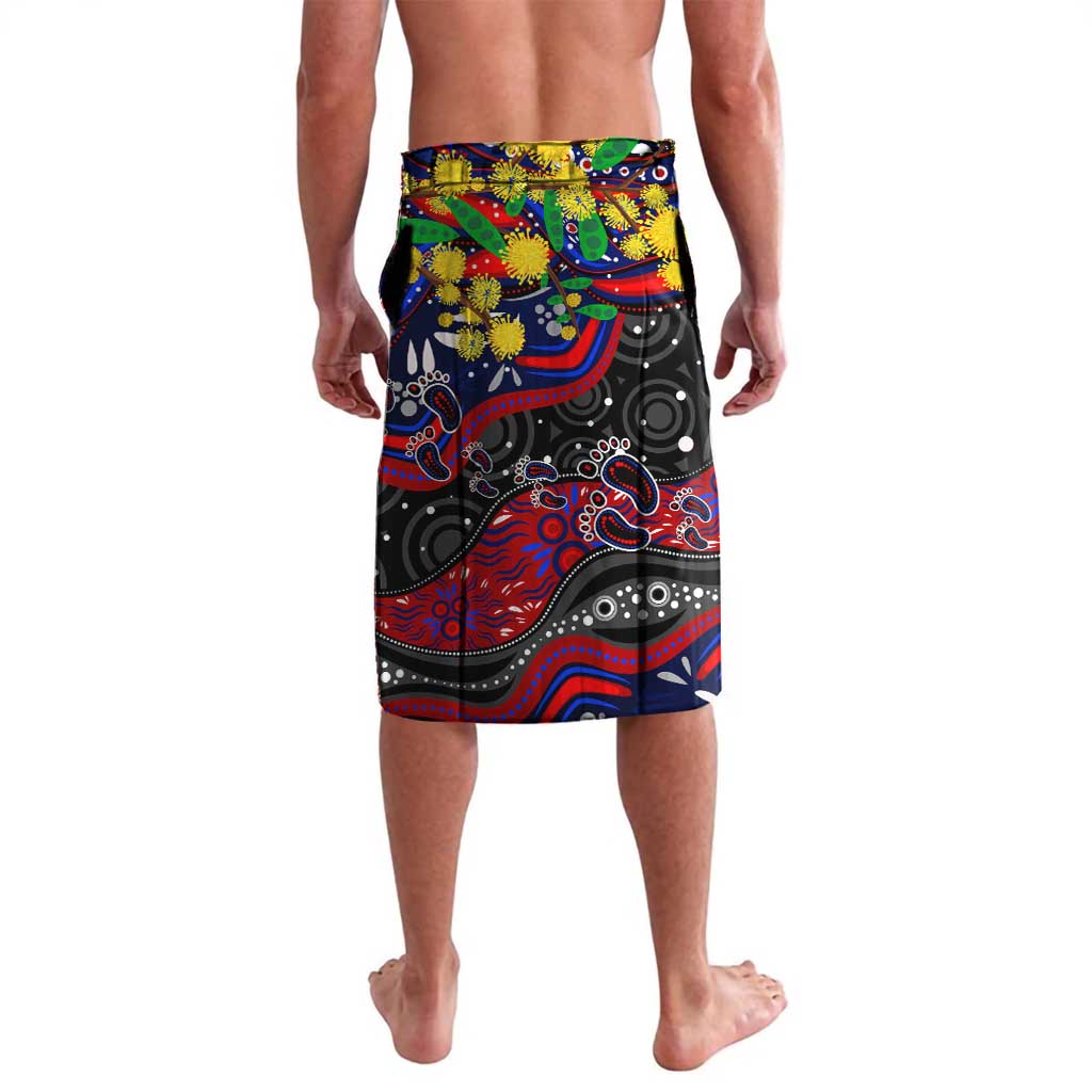 Personalised NAIDOC Week 2025 Knights Rugby Lavalava Aboriginal Dot Painting