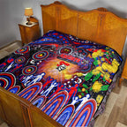 NAIDOC Week 2025 Knights Rugby Quilt Aboriginal Dot Painting