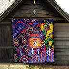 NAIDOC Week 2025 Knights Rugby Quilt Aboriginal Dot Painting