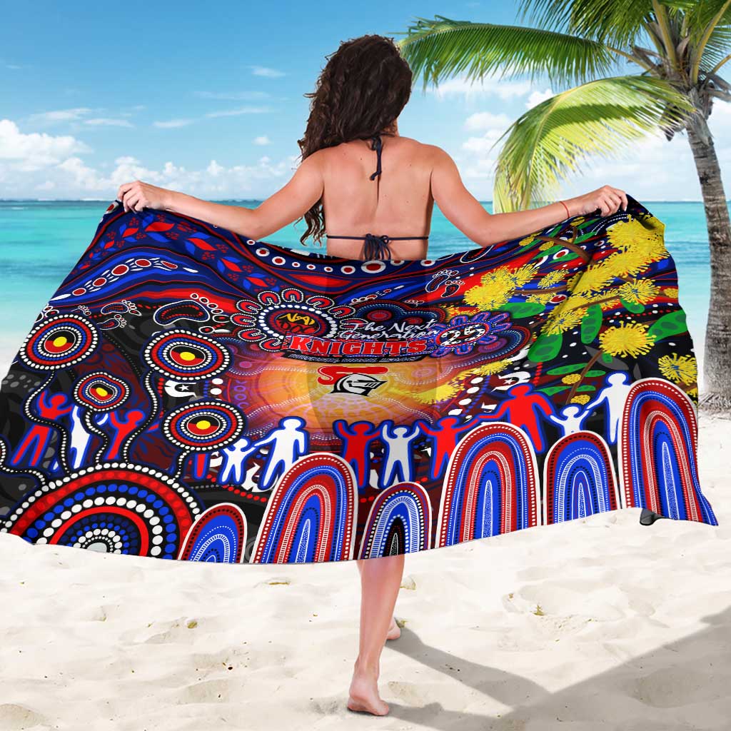 NAIDOC Week 2025 Knights Rugby Sarong Aboriginal Dot Painting