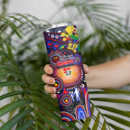 NAIDOC Week 2025 Knights Rugby Skinny Tumbler Aboriginal Dot Painting