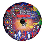 NAIDOC Week 2025 Knights Rugby Spare Tire Cover Aboriginal Dot Painting