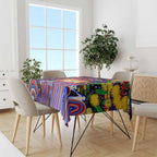 NAIDOC Week 2025 Knights Rugby Tablecloth Aboriginal Dot Painting