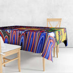 NAIDOC Week 2025 Knights Rugby Tablecloth Aboriginal Dot Painting
