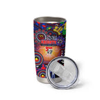 NAIDOC Week 2025 Knights Rugby Tumbler Cup Aboriginal Dot Painting