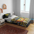 NAIDOC Week 2025 Cowboys Rugby Bedding Set Aboriginal Dot Painting