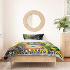 NAIDOC Week 2025 Cowboys Rugby Bedding Set Aboriginal Dot Painting