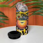 NAIDOC Week 2025 Cowboys Rugby 4 in 1 Can Cooler Tumbler Aboriginal Dot Painting
