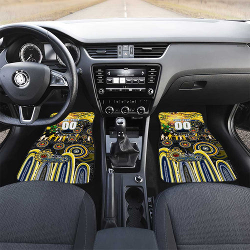 NAIDOC Week 2025 Cowboys Rugby Car Mats Aboriginal Dot Painting
